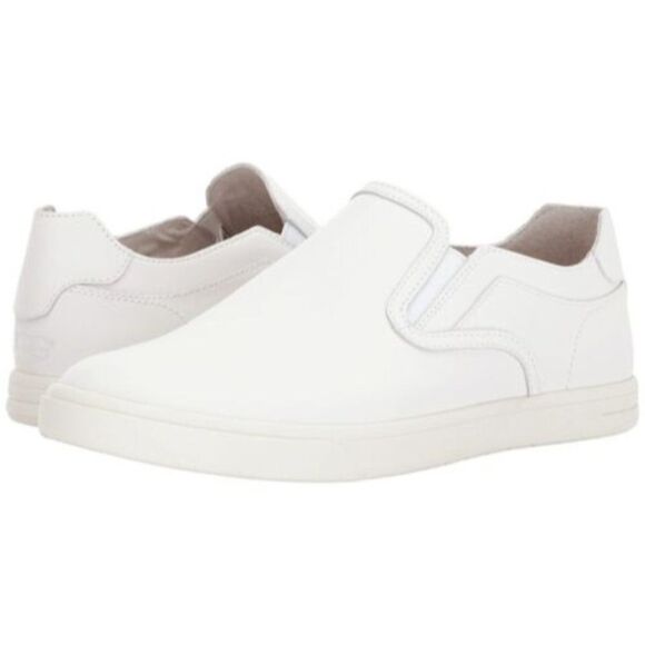 UGG Other - UGG Tobin 1011542 Men's Cloud White Leather Slip on Casual Sneaker Shoes UGG172